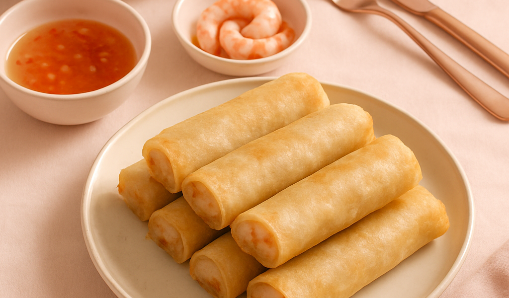 Recette de nems à la crevette