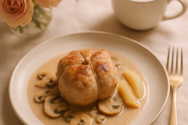 Recette paupiettes de dinde à la normande