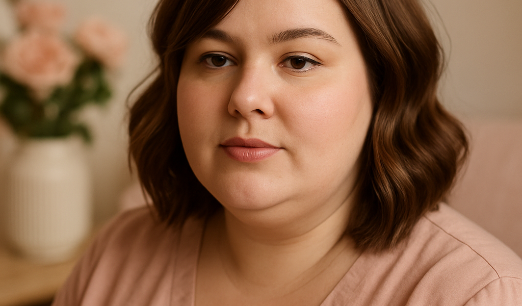 Coupe de cheveux pour femme ronde avec double menton