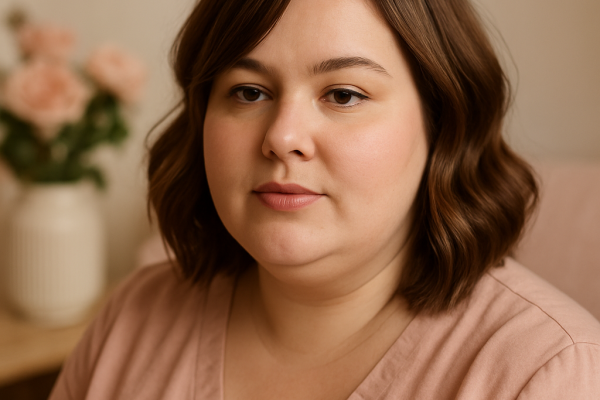 Coupe de cheveux pour femme ronde avec double menton