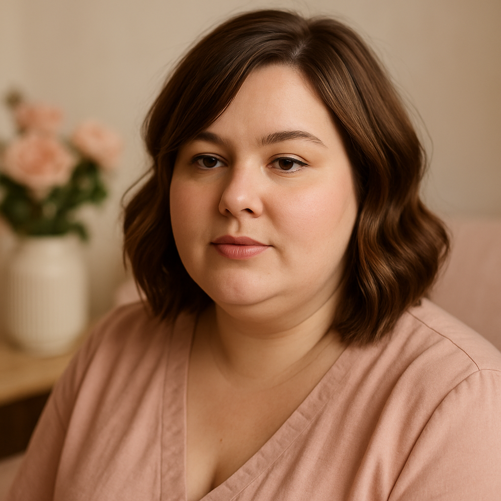 Coupe de cheveux pour femme ronde avec double menton