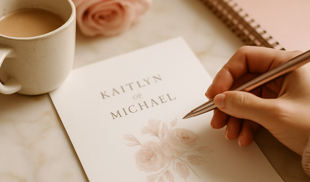 Quel design choisir pour un faire-part de mariage ?