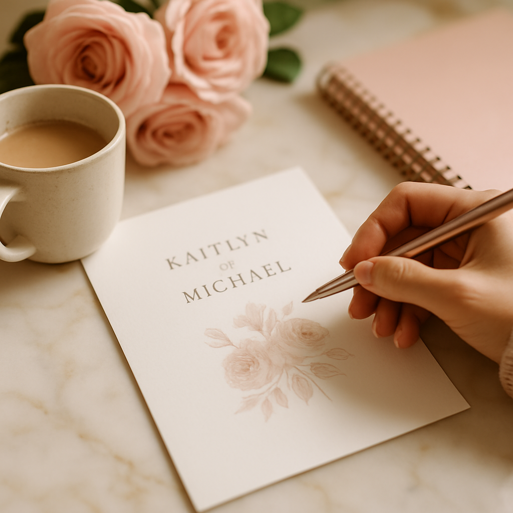 Quel design choisir pour un faire-part de mariage ?