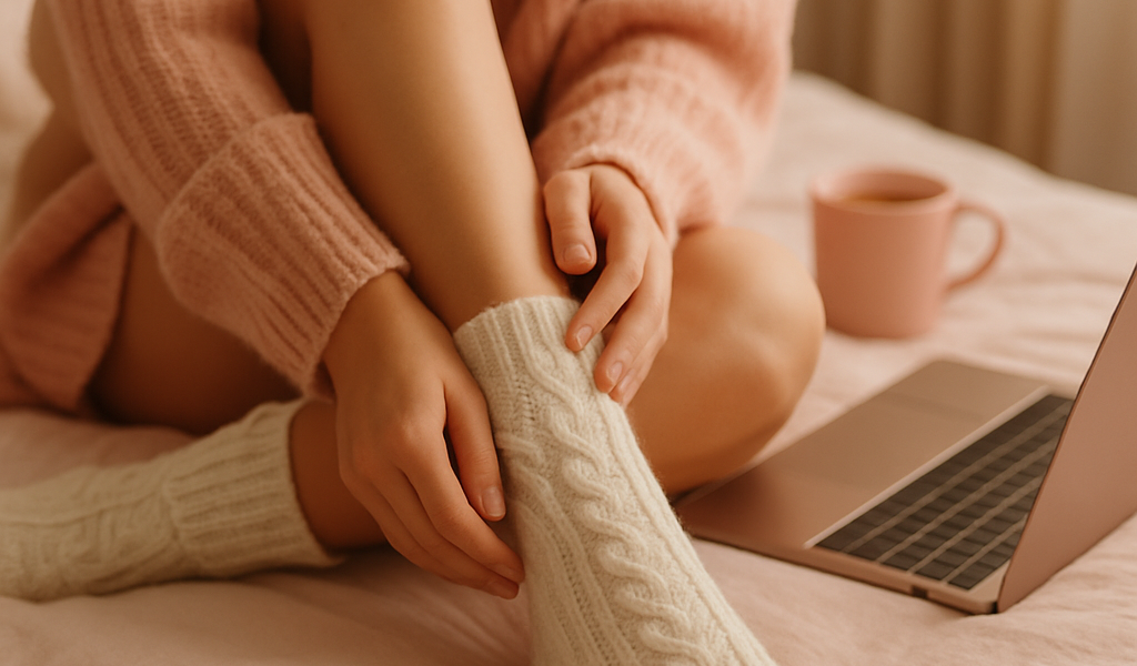 Chaussettes chaudes : gardez vos pieds à l'abri