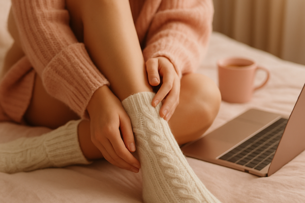 Chaussettes chaudes : gardez vos pieds à l'abri