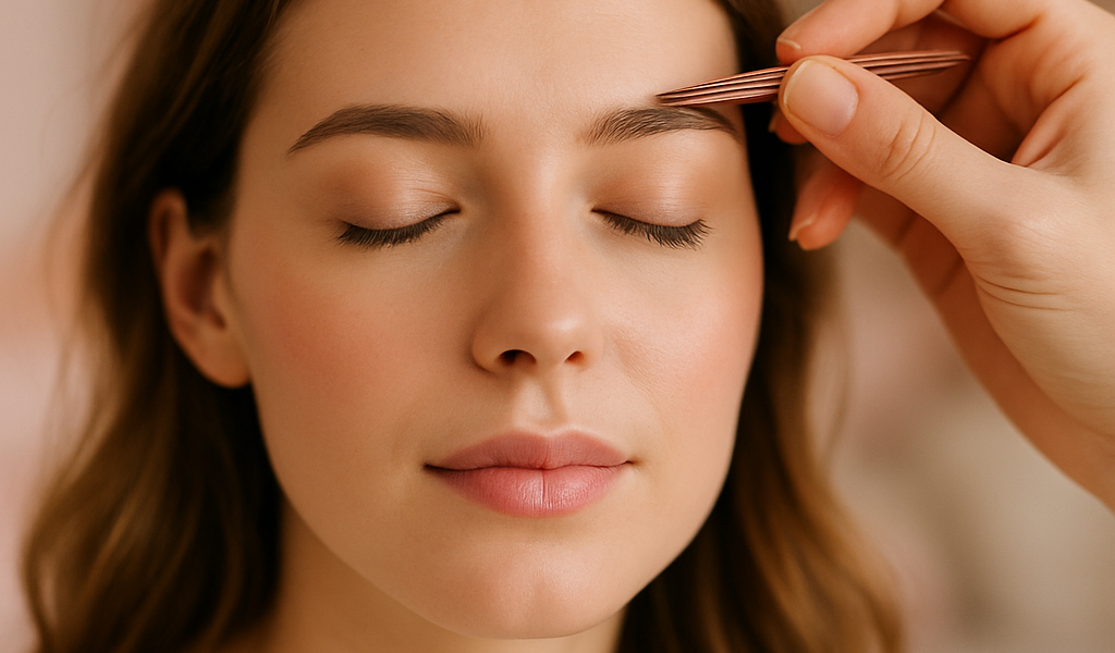 L'épilation des sourcils est moins douloureuse que ce que vous pensez !