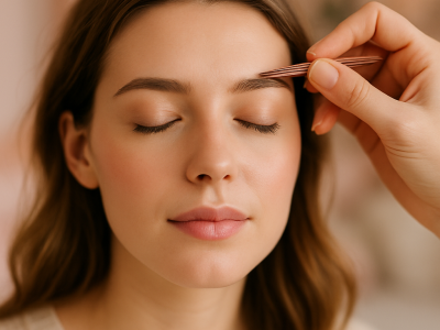 L'épilation des sourcils est moins douloureuse que ce que vous pensez !