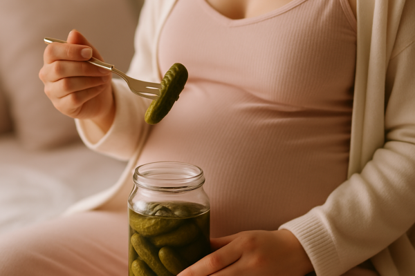 Une femme enceinte peut-elle manger des cornichons en bocal ?