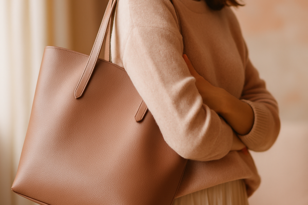 Comment porter un sac cabas en cuir de qualité avec style