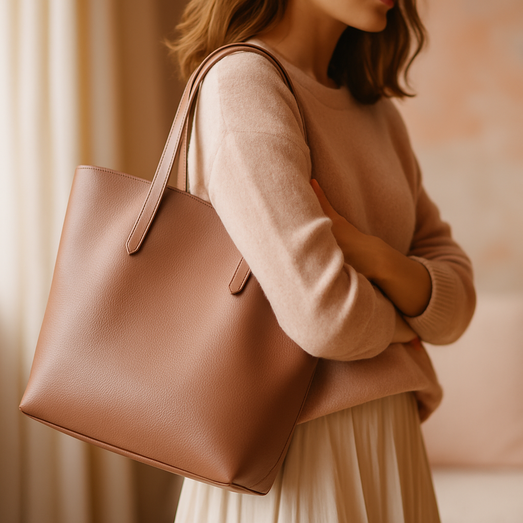 Comment porter un sac cabas en cuir de qualité avec style